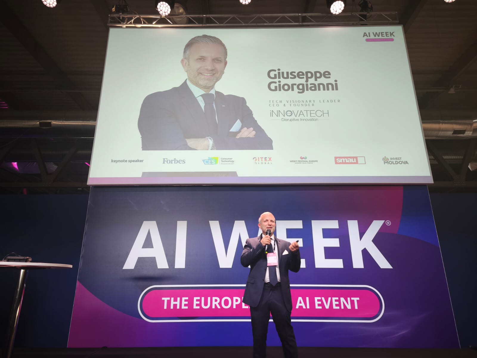 AI WEEK 2025 - GIUSEPPE GIORGIANNI Ceo e Founder iNNOVATECH